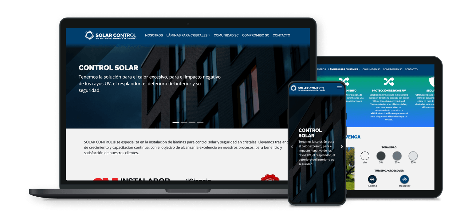 Sitios Web Comerciales - Diseño Web · UX · Desarrollo Front-End
